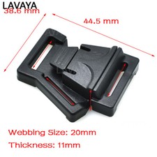 3/4" 20mm Plastic Side Release Buckle for Outdoor Sports Bags Students Bags