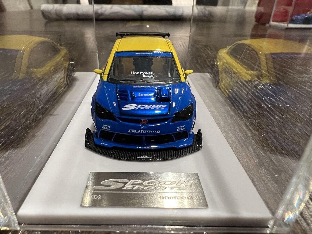 One Model 1:64 Scale Spoon Sports Honda Civic FD2 | eBay