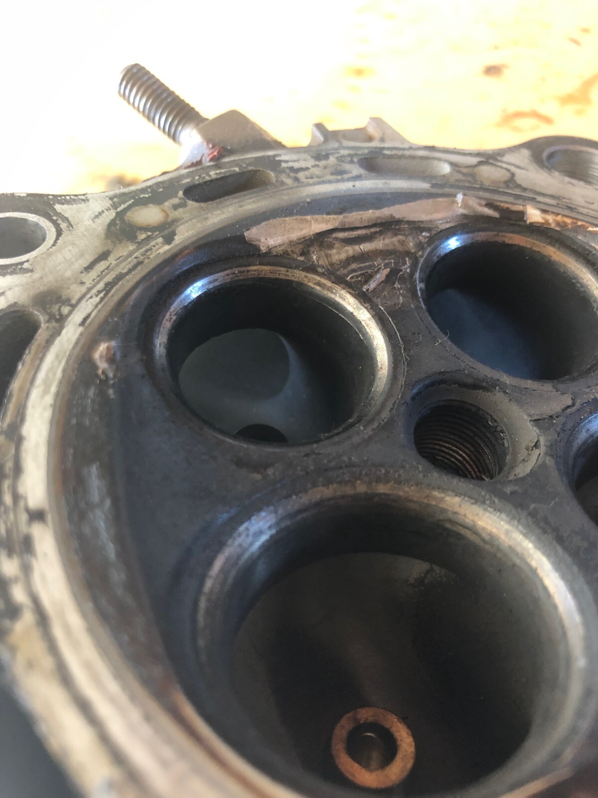 0708 Honda CRF450R OEM Cylinder Head Assembly Motor Top End Valves Springs eBay