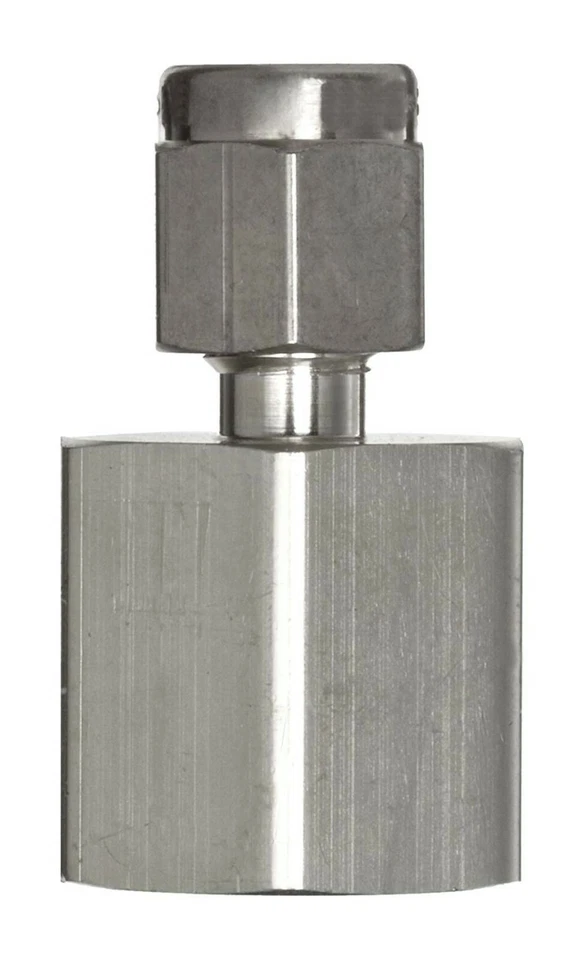 (Box of 25 pcs)  3/8" Tube X 1/4" FNPT  316ss Adapter Fitting PARKER 6FSC4N-316 - Image 2 of 4