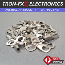 10/20/50Pcs SC1.5-6 Ring Terminals Crimp Battery Cable Lug 1.5mm� 16AWG M6 Bolt