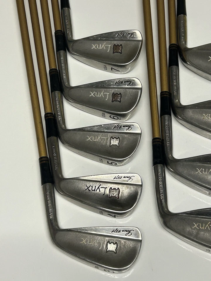 LYNX master Model USA blades Iron Set 3-SW / Regular Graphite Shafts Right Hand - Image 3 of 4