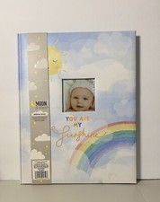 Baby Memory Book Boy Girl Album Milestones Photos Keepsake You Are My Sunshine