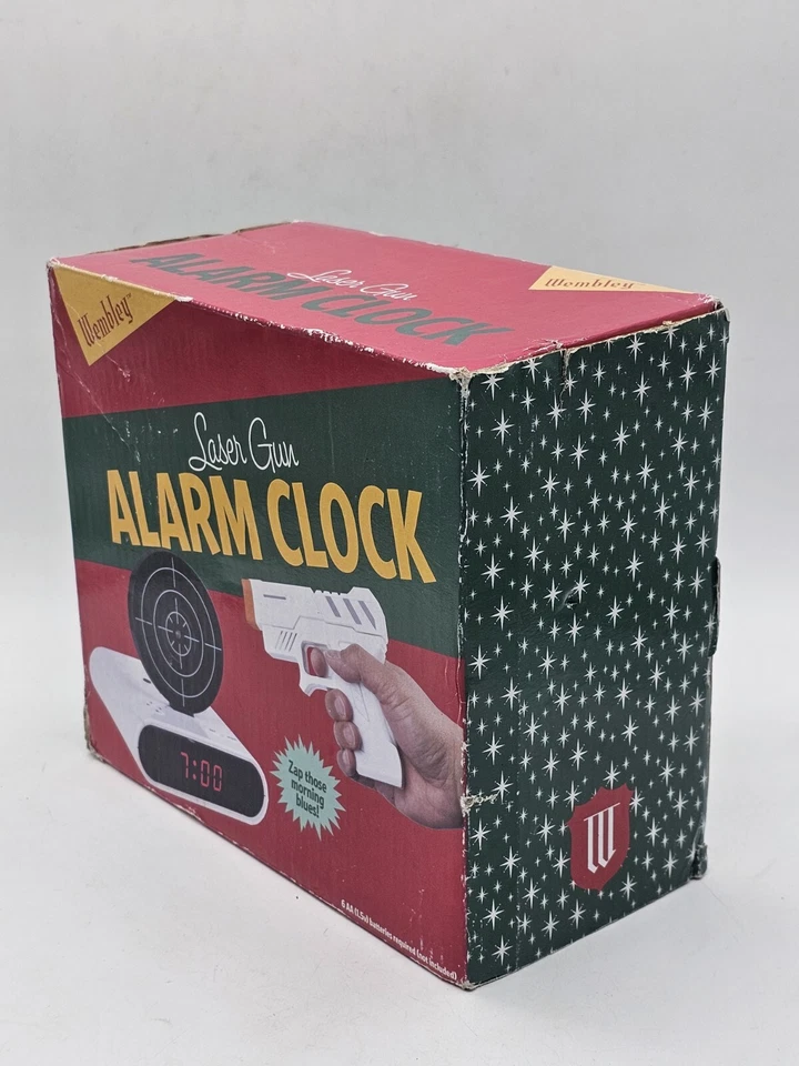 LASER Gun TARGET ALARM CLOCK BY WEMBLEY BLAST AWAY - Изображение 3 из 3