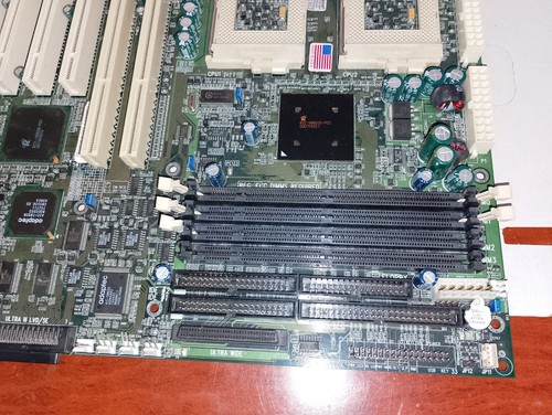 Super Micro 370DL3 MOTHERBOARD DUAL CPU SOCKET 370 UNTESTED VINTAGE COLLECTION - Imagen 2 de 8