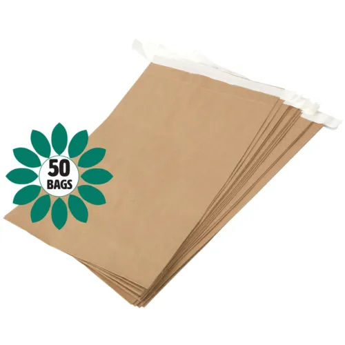 eco friendly paper mailing manilla brown bag/sack - 330 x 100 x 485mm - 50 bags image 2