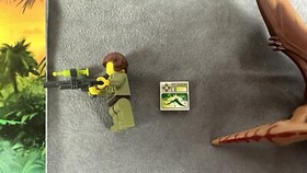 Lego 5883 Tower Takedown - 2012 Dino - 99 % Complete With Instructions No Box