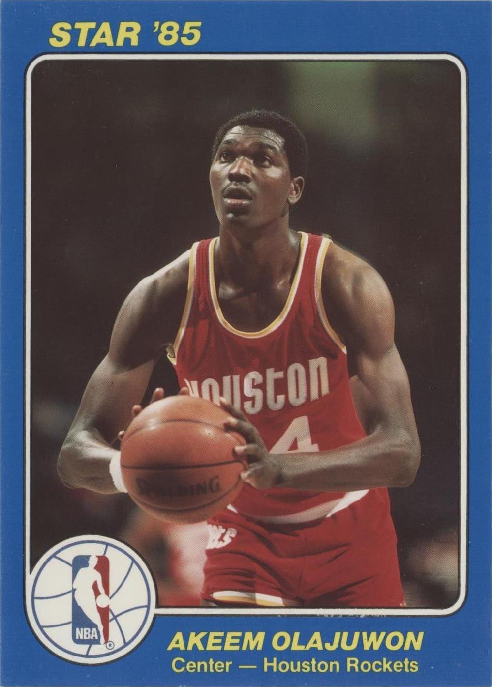 1984-85 Star - Hakeem Olajuwon #47 for sale | eBay