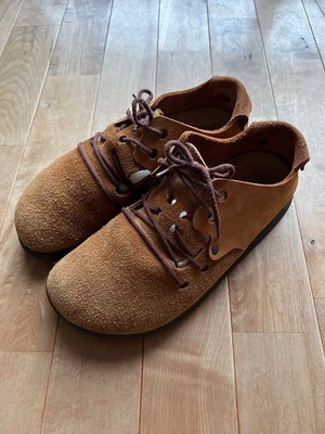 BIRKENSTOCK MONTANA Lace Up Shoes Camel Brown Size 37 JP  display picture 2