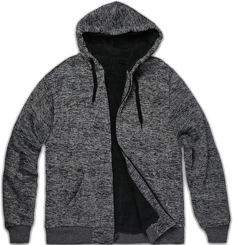 Marled Heavyweight Fleece Hoodie 