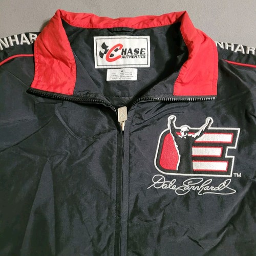 NASCAR JACKET Dale Earnhardt The Intimidator Chase Authentics Windbreaker MEDIUM - Picture 5 of 14