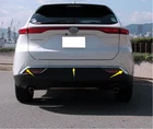 Rear Bottom Bumper Molding Trim Chrome Style For 2020-2024 Toyota Harrier Venza