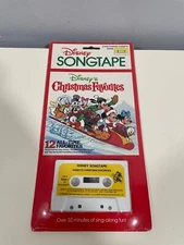 Disney Songtape Cassette Christmas Favorites 12 All Time Favorites 2506B Mickey
