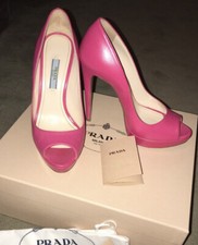 Pink Prada platform pumps Size 36 w/ Box And Dust Bag!