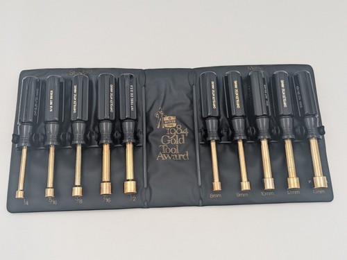 1984 Chrysler Gold Tool Award Master Tech Service SAE & Metric Nut Drivers