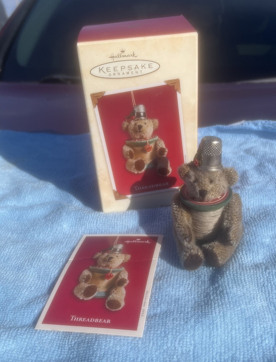 2002 Hallmark Keepsake Ornament Threadbear QX2916 In Box | eBay 2002 Hallmark Keepsake Ornament Threadbear QX2916 In Box | eBay