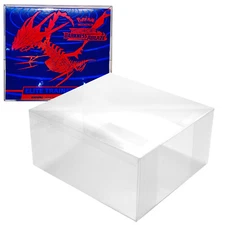 10x Box Protector For POKEMON ELITE TRAINER Boxes. ETB Clear Display Case