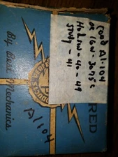 PREFERRED ELECTRIC&WIRE CONDENSER AL-104/IGW-3075C  40-47 HUDSON, 41 STUDEBAKER 