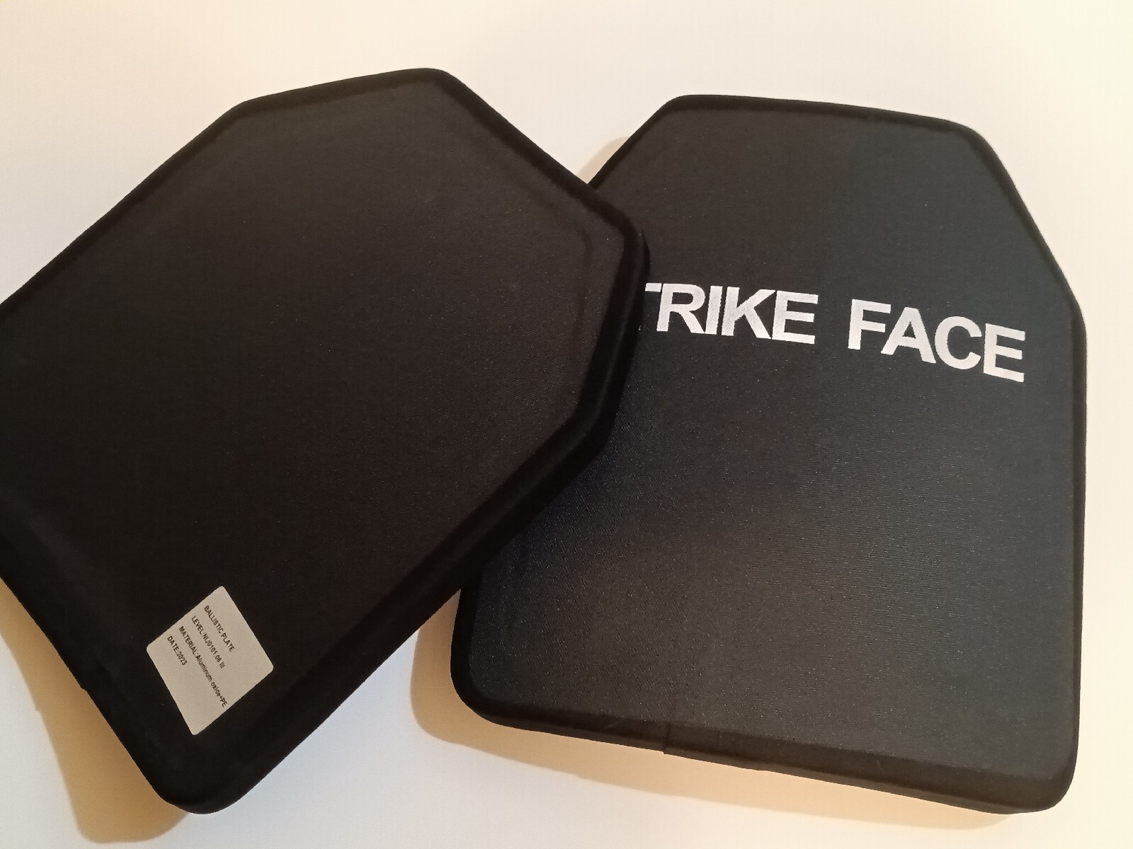 Level 3+ 10x12 Mosaic Ceramic/PE Ballistic Armor plate Pair for