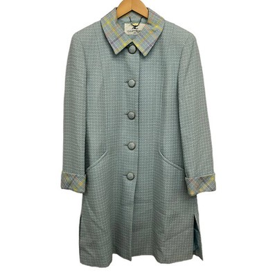 COURREGES - Light Blue Yellow Multi Women's Coat