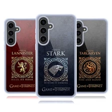 GAME OF THRONES METALLIC SIGILS GEL CASE COMPATIBLE W/ SAMSUNG PHONES/MAGSAFE