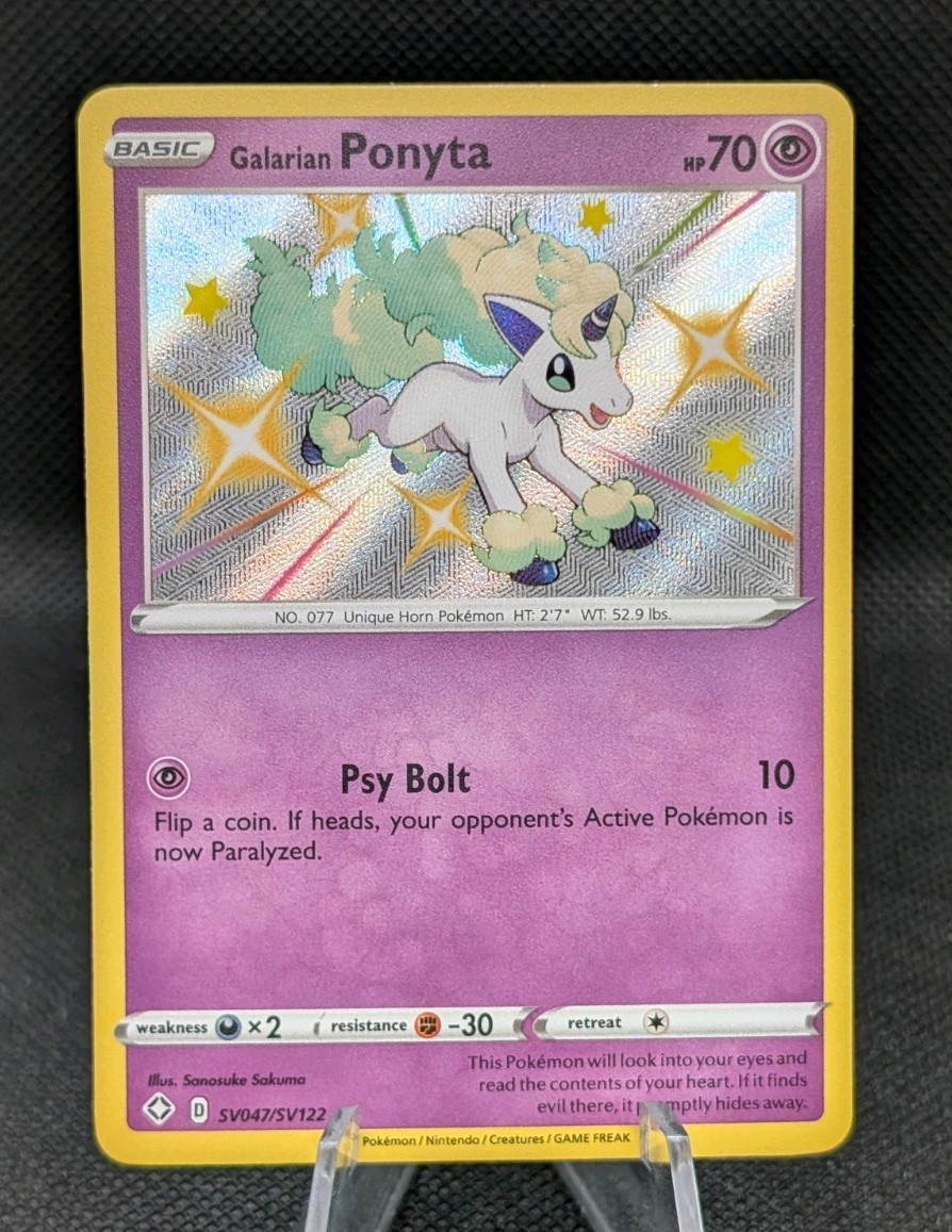 galarian ponyta pokemon card value Promo Card Type All Ponyta Galar Cards &