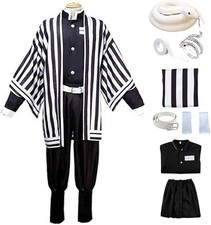 Anime Demon Slayer Iguro Obanai Cosplay Costume