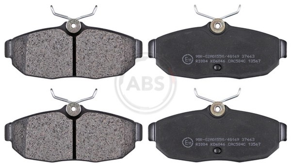 Bremsbelagsatz Scheibenbremse A.B.S. 37663 FüR Ford Mustang Convertible-image