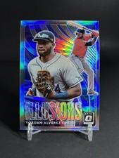 2020 Panini Donruss Optic Yordan Alvarez Illusions Silver Holo Rookie RC #OI-6