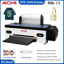 A3 DTF Roll Printer Direct to Film For T-shirt Epson1390 Head 250ml DTF INK US