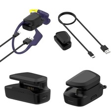Black Charger For SUUNTO Aqua Headphones Charging Case Charging Cable Accessory