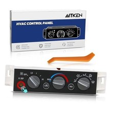 AC Heater Control Panel 599-006 with Rear Defogger for 1996 With Rear Defogger