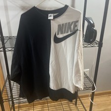 Nike Oversized Dance Fleece Crew Sweatshirt Sportswear Jumper Size Medium