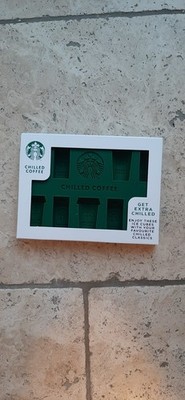 Orig. Starbucks Shaped Ice Cube Tray Iced Chilled Coffee,Eiswürfelform,OVP,NEU