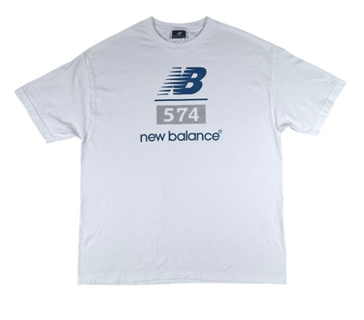 Tシャツ・カットソー New Balance UNI 574 CLASSIC TRACK WOVEN PISTA 5FT864 Vintage New Balance 574 T-shirt Sz XL Classic Runner Y2K