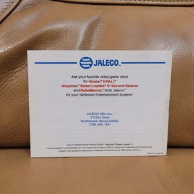 Pinball Quest Instruction Manual Nintendo NES