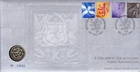 GB 1999 SCOTTISH PARLIAMENT £1 COIN FDC