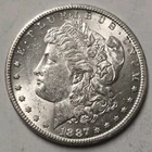 1887-S Morgan Silver Dollar BU