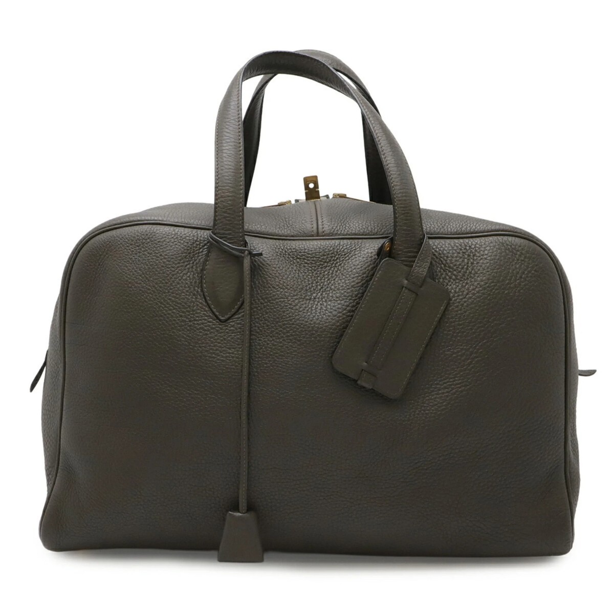 HERMES ボストンバッグ HERMES Victoria 43 Boston Bag Travel Bag, Taurillon Clemence Leath