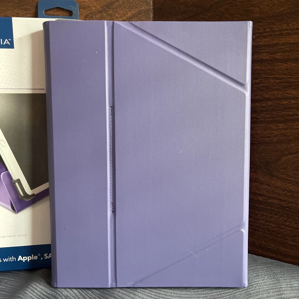 Insignia FlexView Folio Case Foldable for 9 to 11 inch Tablet iPad Air Purple - Image 4 of 4