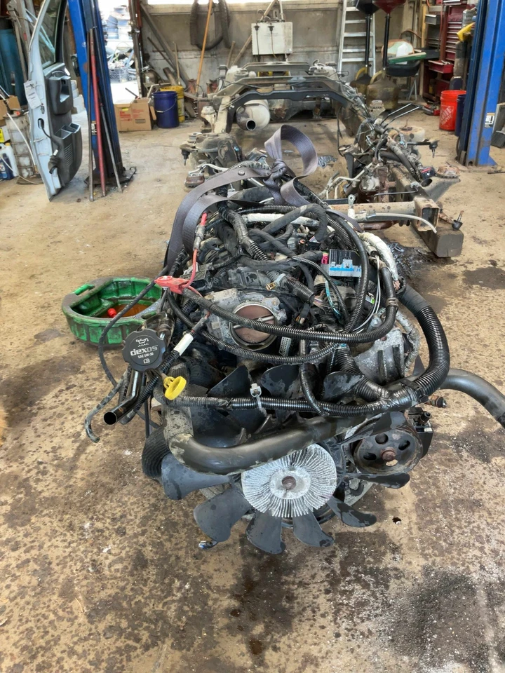 Motor/motor 4,8 L Chevy Express Van 2500 10 11 12 13 14 15 16 17 210 k **recogida** Foto 3 de 4