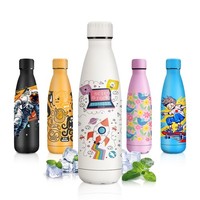 Trinkflasche 500Ml Japoria, Bpa-Frei, Vakuum-Isoliert, Auslaufsicher, LöWe