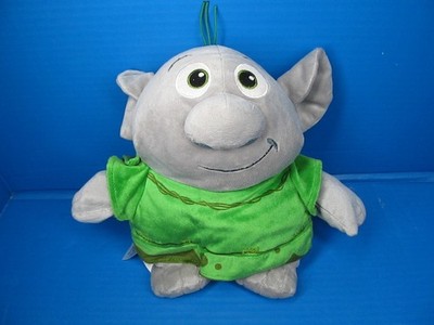Disney Store Authenetic Patch Frozen Reversible Troll Rock Plush 10 