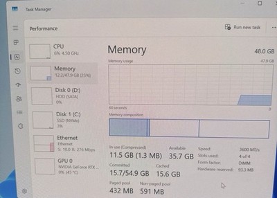 G.Skill Tident Z RGB 48.0GB RAM Speicher DDR4 3600mhz
