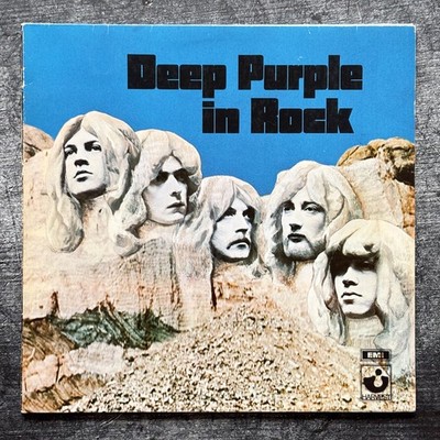 Deep Purple - In Rock - UK Harvest A-2/B-1 Early Press VG+ Vinyl SHVL 777
