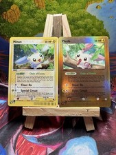 Minun 7/97 EX Dragon Holo & Plusle 8/97 Reverse Holo