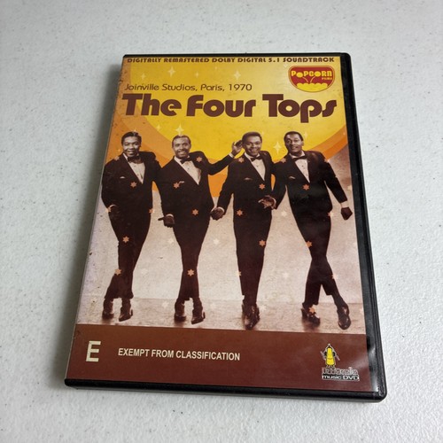 the four tops dvd movie region free pal vgc free post in aus