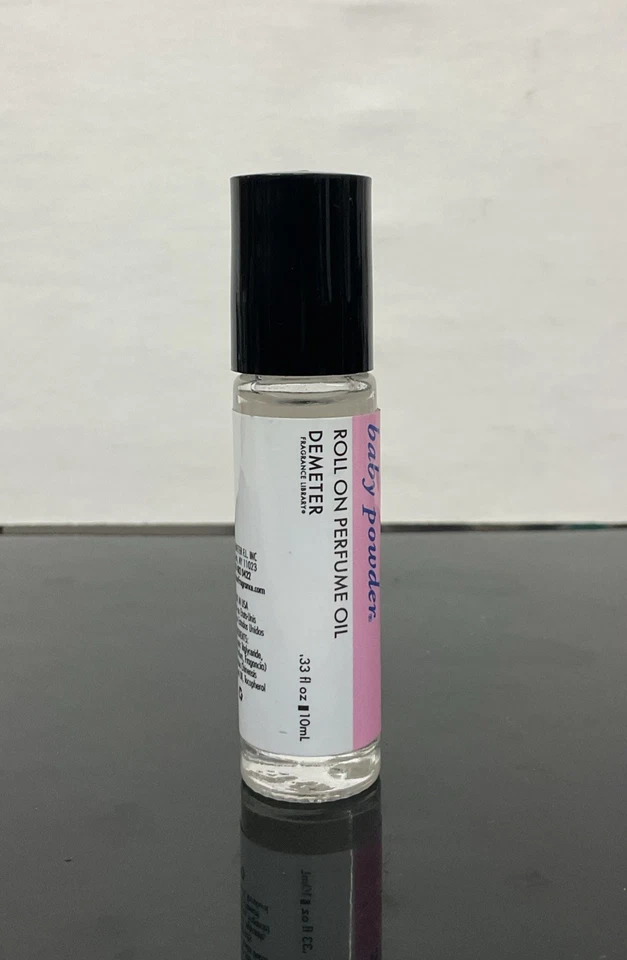 Aceite de perfume Demeter Baby Powder Roll On 0,33 fl oz / 10 ml, como en la foto. Foto 3 de 4