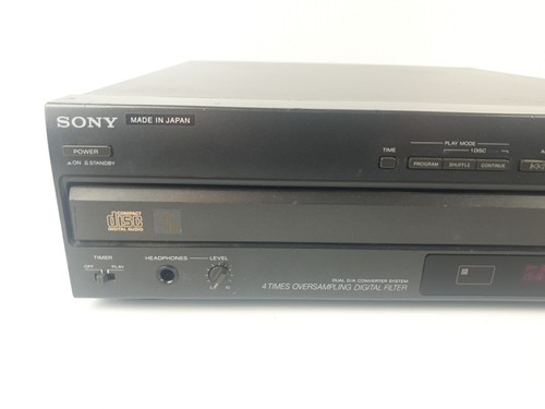 Sony CDP-C500M CD Player Black Digital Display 5-Disc Automatic Loading - Picture 3 of 9