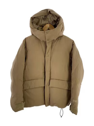 HELLY HANSEN Down Jacket, Size L, Polyester, Beig… - image 1